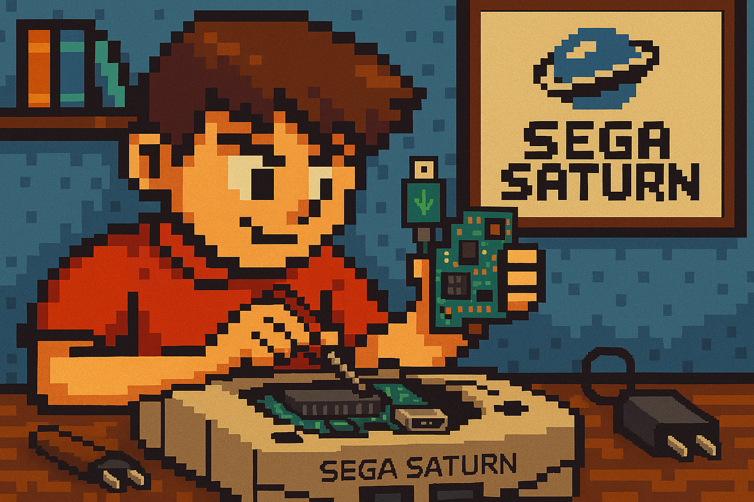 Upgrading your SEGA Saturn PSU – an Audio Companion